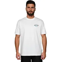 Wrong Friends Herren Sloan T-Shirt, Coconut White, XS