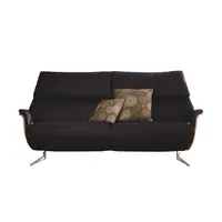 himolla Ledersofa ¦ lila/violett ¦ Maße (cm): B: 217 H: 106 T: 92