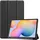 ESTUFF Flip-Hülle für Samsung Galaxy Tab/Samsung Galaxy Tab S7+ Schwarz