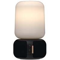 KREAFUNK aLOOMI Bluetooth Lautsprecher (Stylische Lampe mit Lautsprecher) schwarz