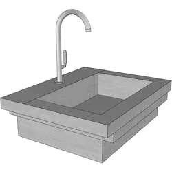WWOO Edelstahl Waschbecken