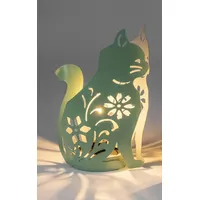 Formano Nachttischlampe Solar grün