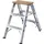 Iller-Leiter Stufenstehleiter 3 Stufen (51703)
