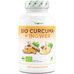 Bio Curcuma & Ingwer – 240 Kapseln