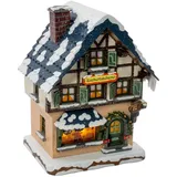 Hubrig Volkskunst Hubrig Winterkinder Zuckerbäckerei 15 cm elektr. beleuchtet