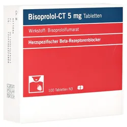 Bisoprolol-ct 5 mg Tabletten 100 St