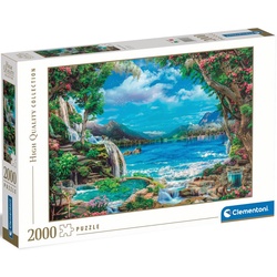 Clementoni® Puzzle High Quality Collection, Paradies auf Erden, 2000 Puzzleteile, Made in Europe; FSC® - schützt Wald - weltweit bunt