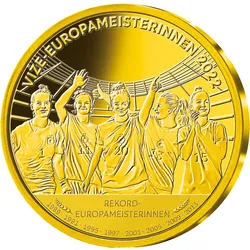 Offizielles Gold & Silber Set – "Vize-Europameisterinnen 2022"