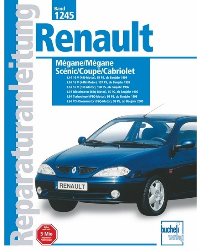 Renault Megane /Megane Scenic/Coupe/Cabriolet/Kombi/4 X 4  Kartoniert (TB)