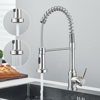 360° Küche Ausziehbar Wasserhahn Küchenarmatur mit Brause Spültischarmatur DHL