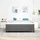 vidaXL Boxspringbett 180 x 200 cm Hellgrau