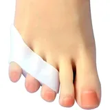 Zehenspreizer 4Stk Kleine Zehe Hallux Valgus Korrektur Silikon Zehentrenner Damen Herren überlappende Zehen, Blasen, Schwielen, Gemilderte Fußschmerz den Reibung