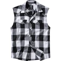 Brandit Textil Check Hemd White / Black 4XL
