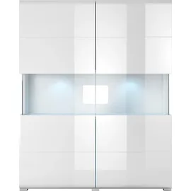 OTTO home Highboard Toledo 121,5 x 152,5 cm Weiß