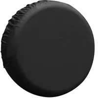 uxcell 190T Polyester Reserveradabdeckung für LKW Anhänger 16 Zoll schwarz