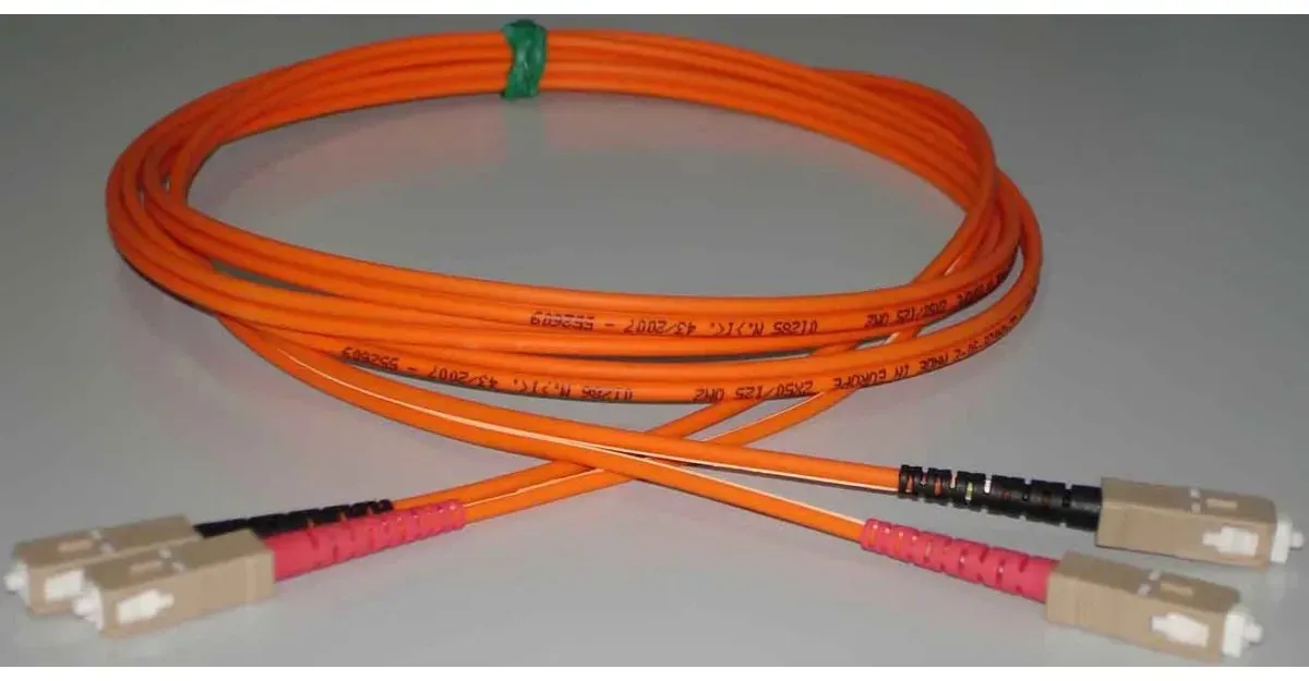 Fumo LWL-Patchkabel 10m PT/DX-SCSC-SM-10