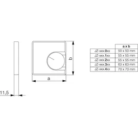 Alre-it JZ-001.200/BJ Deckelset