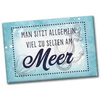 Speecheese Man sitzt zu selten am Meer Souvenir Souvenir