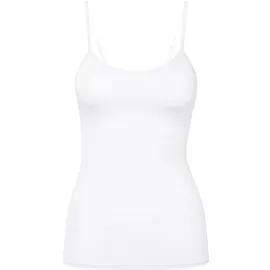 CALIDA Natural Comfort Spaghetti-Top Weiß L