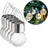 Hi Led Solar Risse-Glas-Design Lichter 5 St.
