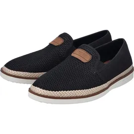 Rieker Espadrilles Herren Schwarz 40