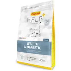 Katzen - Trockenfutter JOSERA Help Weight & Diabetic, 400 g