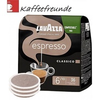 NEU 36 Lavazza Classico Kaffeepads für Senseo