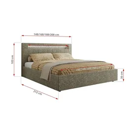 MKS Gold 5 Classic 180 x 200 cm Grau
