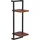 SIT Möbel Wandregal-Set 110 x 25 x 75 cm Antikschwarz