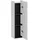 WELLTIME Avio Midischrank 30,2 x 106,1 x 23,4 cm Weiß