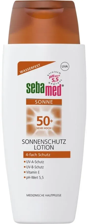 sebamed 4-fach Sonnenschutzsystem gegen Sonnenbrand Sonnenschutz Lotion 150 ml