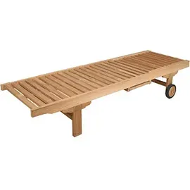 Garden Pleasure Solo Sonnenliege 200 x 77 x 97 cm natur