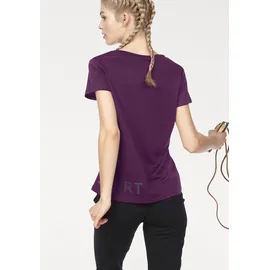 H.I.S. H.I.S Funktionsshirt in Schwarz/Pflaume, | Gr. 40/42,