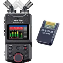 Tascam Portacapture X6 Audio-Recorder mit Adapter