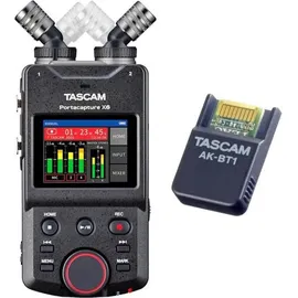 Tascam Portacapture X6 Audio-Recorder mit Adapter
