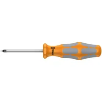 WERA Schraubendreher 368 # 0 Klingenlänge 60 mm Gelb/Grau