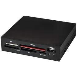 LogiLink Interner 3,5" USB 2.0 All-in-One Card Reader