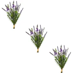 Kunstblume CREATIV GREEN "Lavendelbund", lila, H:35cm, Obermaterial: 100% Polyethylen, Kunstpflanzen