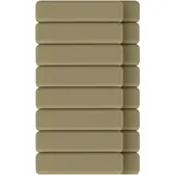 OMNANA® Gewichtsmanschetten aus Silikon (2x0,5 kg oder 2x1 kg) – Knöchelgewichte & Handgelenkgewichte für Fitness, Yoga, Pilates & Physiotherapie – Ankle Weights für Joggen, Aerobic & Krafttraining