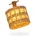 Lichterkette Holz hell