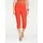 Heine Jerseyhose Capri-Hose Rot 42