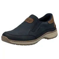 Rieker Slipper, Slip-on-Sneaker, Freizeitschuh, Halbschuh mit Gummizug, Gr. 44,