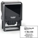 Trodat Printy 4727 Datumstempel, - Text