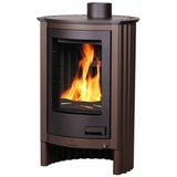 HS-Flamingo Warmluftofen | Masterflamme Piccolo I | 7 kW | Braun