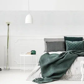 Relaxdays Wandpaneel Barock braun 10 St. 70 x 70 x 1 cm