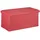 Relaxdays Truhenbank gepolstert Rot 38 x 76,5 x 38,5 cm