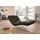 W.Schillig Relaxliege daily dreams Leder 95 x 91 x 170 cm braun mit Kissen