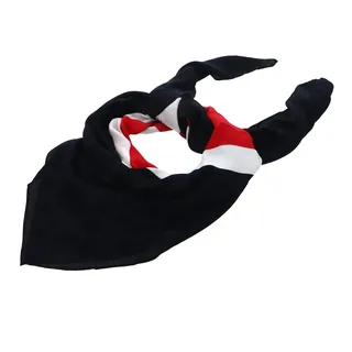 TOMMY HILFIGER TH Contemporary Mono Square Scarf Space Blue