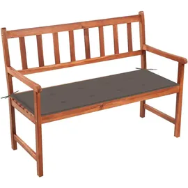 vidaXL Gartenbank 120 x 58 x 90 cm Lila/Schwarz