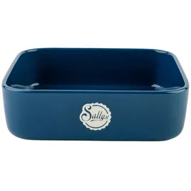 sallys Stoneware Ofenform - eckig - Ruby Rose - Klein